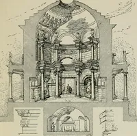 An illustration from Roman cities in Italy and Dalmatia (1910)