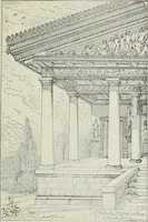 An illustration from Roman cities in Italy and Dalmatia (1910)