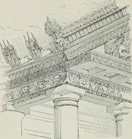 An illustration from Roman cities in Italy and Dalmatia (1910)