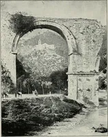 An illustration from Roman cities in Italy and Dalmatia (1910)