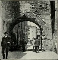 An illustration from Roman cities in Italy and Dalmatia (1910)