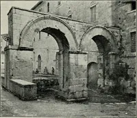 An illustration from Roman cities in Italy and Dalmatia (1910)