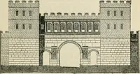 An illustration from Roman cities in Italy and Dalmatia (1910)