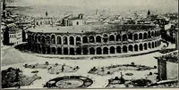 An illustration from Roman cities in Italy and Dalmatia (1910)