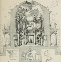 An illustration from Roman cities in Italy and Dalmatia (1910)