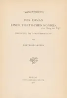 An illustration from Der Roman einer tibetischen Königin (1911)