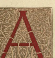 An illustration from The roman and italic printing types in the printing house of Theodore L. De Vinne & co (1891)