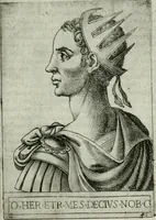 Picture 42 of 154 from Romanorvm imperatorvm effigies : elogijs ex diuersis scriptoribus per Thomam Treteru S. Mariae Transtyberim canonicum collectis (1583), leaf 104