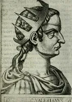Picture 46 of 154 from Romanorvm imperatorvm effigies : elogijs ex diuersis scriptoribus per Thomam Treteru S. Mariae Transtyberim canonicum collectis (1583), leaf 112