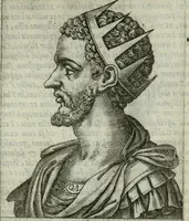 Picture 51 of 154 from Romanorvm imperatorvm effigies : elogijs ex diuersis scriptoribus per Thomam Treteru S. Mariae Transtyberim canonicum collectis (1583), leaf 122