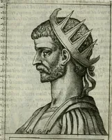 Picture 52 of 154 from Romanorvm imperatorvm effigies : elogijs ex diuersis scriptoribus per Thomam Treteru S. Mariae Transtyberim canonicum collectis (1583), leaf 124