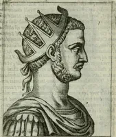 Picture 54 of 154 from Romanorvm imperatorvm effigies : elogijs ex diuersis scriptoribus per Thomam Treteru S. Mariae Transtyberim canonicum collectis (1583), leaf 128