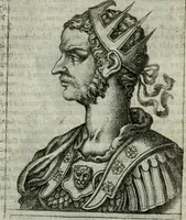 Picture 58 of 154 from Romanorvm imperatorvm effigies : elogijs ex diuersis scriptoribus per Thomam Treteru S. Mariae Transtyberim canonicum collectis (1583), leaf 136