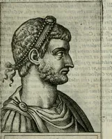 Picture 65 of 154 from Romanorvm imperatorvm effigies : elogijs ex diuersis scriptoribus per Thomam Treteru S. Mariae Transtyberim canonicum collectis (1583), leaf 150