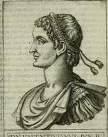 Picture 81 of 154 from Romanorvm imperatorvm effigies : elogijs ex diuersis scriptoribus per Thomam Treteru S. Mariae Transtyberim canonicum collectis (1583), leaf 182