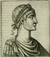 Picture 84 of 154 from Romanorvm imperatorvm effigies : elogijs ex diuersis scriptoribus per Thomam Treteru S. Mariae Transtyberim canonicum collectis (1583), leaf 188