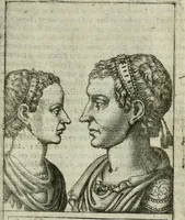 Picture 88 of 154 from Romanorvm imperatorvm effigies : elogijs ex diuersis scriptoribus per Thomam Treteru S. Mariae Transtyberim canonicum collectis (1583), leaf 196