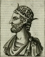 Picture 120 of 154 from Romanorvm imperatorvm effigies : elogijs ex diuersis scriptoribus per Thomam Treteru S. Mariae Transtyberim canonicum collectis (1583), leaf 258