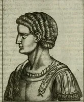 Picture 10 of 154 from Romanorvm imperatorvm effigies : elogijs ex diuersis scriptoribus per Thomam Treteru S. Mariae Transtyberim canonicum collectis (1583), leaf 38
