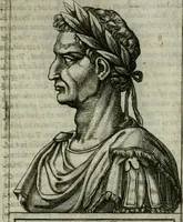 Picture 15 of 154 from Romanorvm imperatorvm effigies : elogijs ex diuersis scriptoribus per Thomam Treteru S. Mariae Transtyberim canonicum collectis (1583), leaf 48