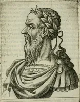 Picture 24 of 154 from Romanorvm imperatorvm effigies : elogijs ex diuersis scriptoribus per Thomam Treteru S. Mariae Transtyberim canonicum collectis (1583), leaf 66