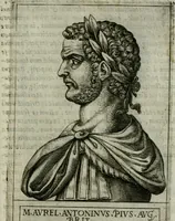 Picture 27 of 154 from Romanorvm imperatorvm effigies : elogijs ex diuersis scriptoribus per Thomam Treteru S. Mariae Transtyberim canonicum collectis (1583), leaf 72
