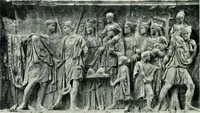 An illustration from Roman sculpture from Augustus to Constantine (1907)