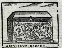 An illustration from Roma sacra, antica, e moderna : figurata e diuisa in tre parti, nella prima delle quali si contengono tutte le chiese, reliquie, stationi, indulgenze, ospedali, monasteri, compagnie, collegij seminari, pitture, e scolture, con la vita de' fondatori, e nomi degl' artefici : nella seconda si contiene la genealogia di Romolo, la serie de i rè, consoli e imperatori, teatri, anfiteatri, naumachie, cerchij, fori, curie, palazzi, & altre antichità : nella terza si contiene la descrittione dello stato presente secondo l'ordine di quattordici rioni, con le loro strade, piazze, fontane ... medaglie di tutti i pontefici delineate dal famoso Tempesta, e nomi dell' imperatori, rè, e duchi : cauate da Tito Liuio ... & altri graui autori : con tauola copiosa, & aggionta di tutte le cose notabili (1687)