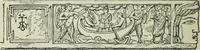 An illustration from Roma Sotterranea; or, Some account of the Roman catacombs especially of the cemetery of San Callisto, compiled from the works of Commendatore de Rossi with the consent of the author (1869)