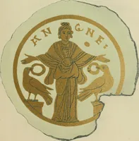 An illustration from Roma Sotterranea; or, Some account of the Roman catacombs especially of the cemetery of San Callisto, compiled from the works of Commendatore de Rossi with the consent of the author (1869)