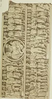 An illustration from Roma Sotterranea; or, Some account of the Roman catacombs especially of the cemetery of San Callisto, compiled from the works of Commendatore de Rossi with the consent of the author (1869)