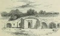 An illustration from Roma Sotterranea; or, Some account of the Roman catacombs especially of the cemetery of San Callisto, compiled from the works of Commendatore de Rossi with the consent of the author (1869)