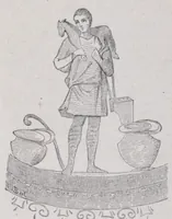 An illustration from Roma sotterranea : die römischen Katakomben. Eine Darstellung der neuesten Forschungen mit Zugrundelegung des Werkes (1873)