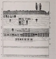 An illustration from Roma sotterranea : die römischen Katakomben. Eine Darstellung der neuesten Forschungen mit Zugrundelegung des Werkes (1873)