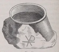 An illustration from Roma sotterranea : die römischen Katakomben. Eine Darstellung der neuesten Forschungen mit Zugrundelegung des Werkes (1873)