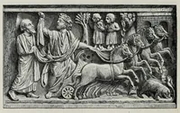 An illustration from Roma sotterranea : or some account of the Roman catacombs, especially of the cemetery of San Callisto (1869)