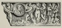 An illustration from Roma sotterranea : or some account of the Roman catacombs, especially of the cemetery of San Callisto (1869)