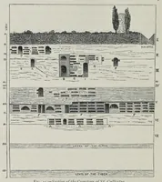 An illustration from Roma sotterranea : or some account of the Roman catacombs, especially of the cemetery of San Callisto (1869)