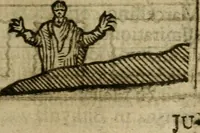 Picture 57 of 94 from Roma subterranea novissima : in qua antiqua christianorum et praecipue martyrum, coemeteria, tituli, monimenta, epitaphia, inscriptiones, ac nobiliora sanctorum sepulchra, tribus libris distincta, fideli enarratione pariter ac graphicis iconibus, ceu gemina face illustrantur : plurimaeque inde res ecclesiasticae declarantur (1671), leaf 498