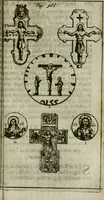 Picture 92 of 94 from Roma subterranea novissima : in qua antiqua christianorum et praecipue martyrum, coemeteria, tituli, monimenta, epitaphia, inscriptiones, ac nobiliora sanctorum sepulchra, tribus libris distincta, fideli enarratione pariter ac graphicis iconibus, ceu gemina face illustrantur : plurimaeque inde res ecclesiasticae declarantur (1671), leaf 714