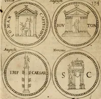 An illustration from Roma vetus ac recens vtriusque aedificiis ad eruditam cognitionem expositis (1639)