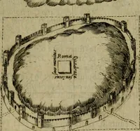 Picture 6 of 90 from Roma vetus ac recens vtriusque aedificiis ad eruditam cognitionem expositis (1639), leaf 22