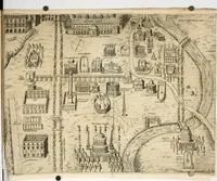 An illustration from Roma vetus ac recens vtriusque aedificiis ad eruditam cognitionem expositis (1639)