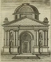 An illustration from Roma vetus ac recens, vtriusque aedificiis ad eruditam cognitionem expositis (1665)