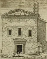 An illustration from Roma vetus ac recens, vtriusque aedificiis ad eruditam cognitionem expositis (1665)