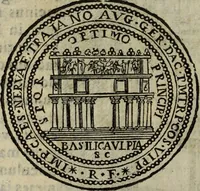 An illustration from Roma vetus ac recens, vtriusque aedificiis ad eruditam cognitionem expositis (1665)