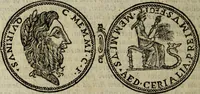 An illustration from Roma vetus ac recens, vtriusque aedificiis ad eruditam cognitionem expositis (1665)