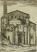 An illustration from Roma vetus ac recens, vtriusque aedificiis ad eruditam cognitionem expositis (1665)