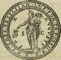 An illustration from Roma vetus ac recens, vtriusque aedificiis ad eruditam cognitionem expositis (1665)