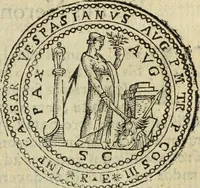 An illustration from Roma vetus ac recens, vtriusque aedificiis ad eruditam cognitionem expositis (1665)